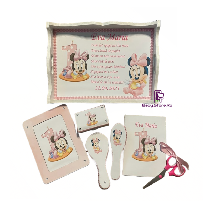 Set Tavita Mot/Turta Baby Minnie Mouse