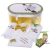Set Botez Trusou si Lumanare Koala And Son, 10 piese, Galben-Verde - imagine 3
