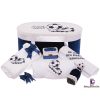 Set Botez Trusou si Lumanare Fotbal, 10 piese, Alb-Bleumarin - imagine 4