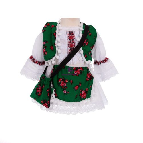 Rochita Botez Traditionala Mariuca, Verde