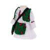 Rochita Botez Traditionala Mariuca, Verde - imagine 2
