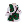 Rochita Botez Traditionala Mariuca, Verde - imagine 3