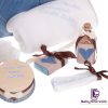 Set Botez Trusou Lumanare Denim TeddyBear - imagine 6