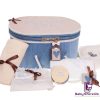 Set Botez Trusou Lumanare Denim TeddyBear - imagine 4