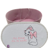 Cufar Trusou Botez Pisica Aristocrata Marie, Alb-Roz - imagine 2