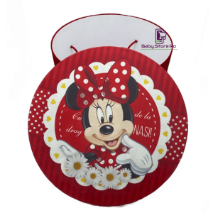 Cufar Trusou Botez Flower Minnie Mouse